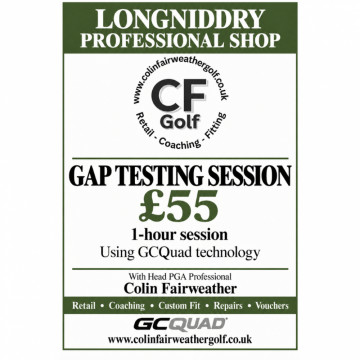 Image for 1 hour Gap Testing Session With PGA Head professional Colin Fairweather
